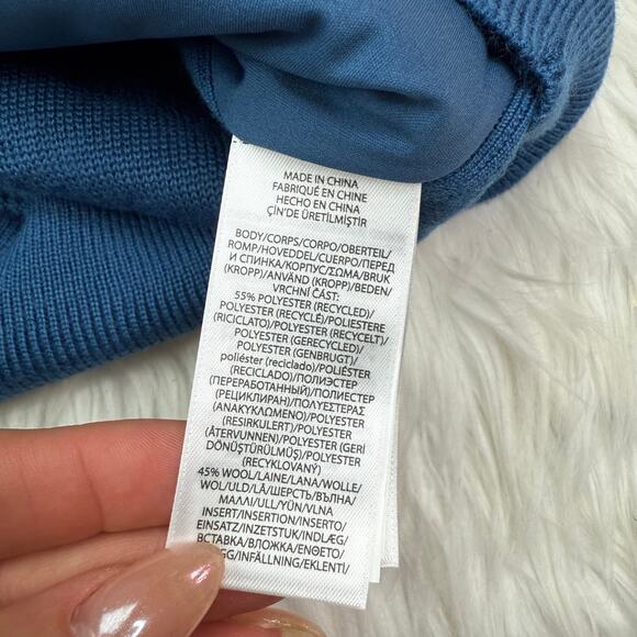 RLX Ralph Lauren Wool-Blended 1/2 Zip Mock Indigo Blue Womens M Golf Sweater NWT - Picture 12 of 15